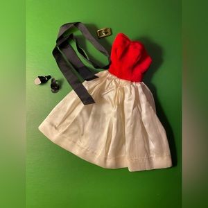 Vintage Barbie “Silken Flame” dress.  #977